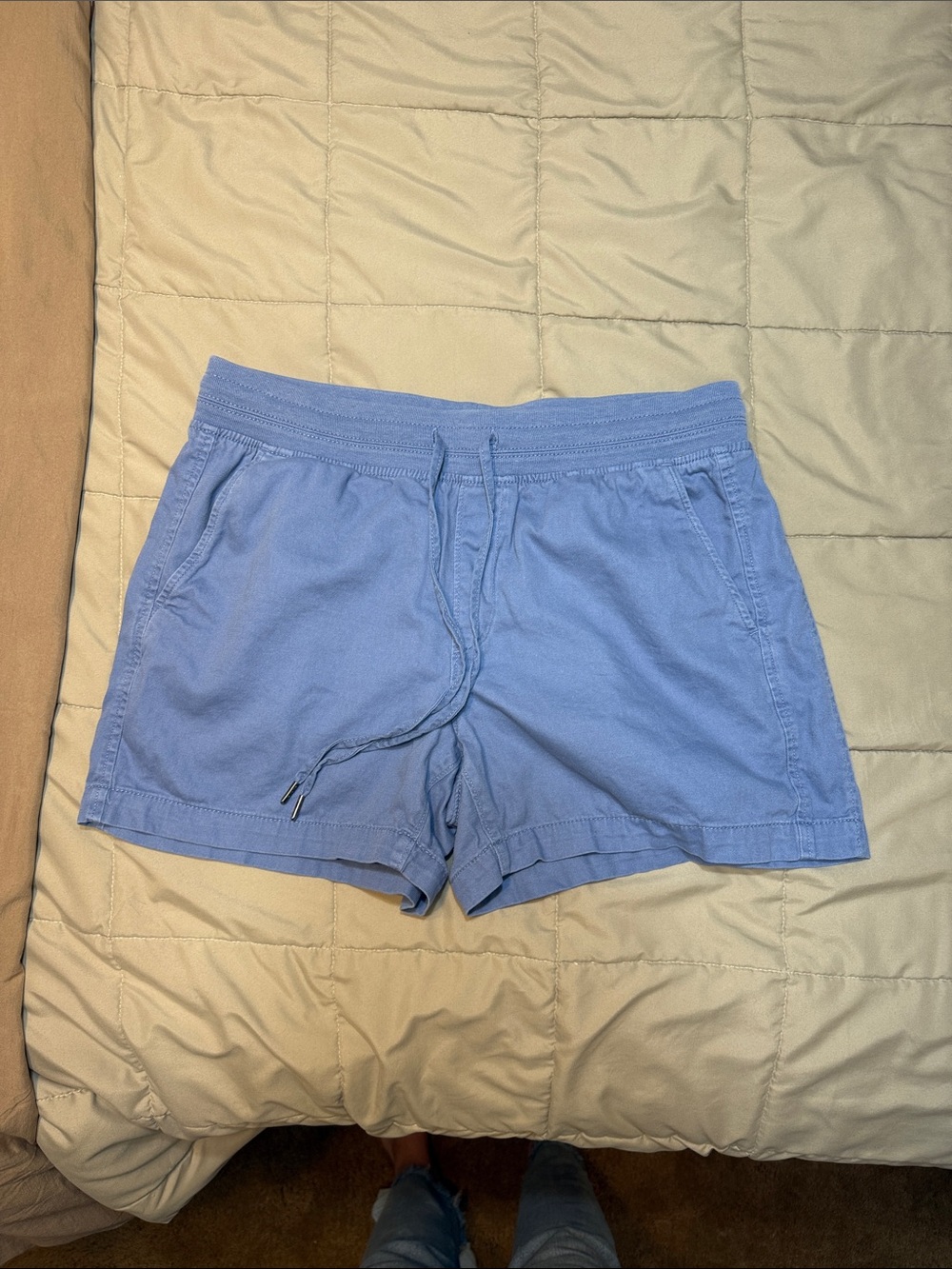 Orvis Light Blue Athletic Drawstring Shorts